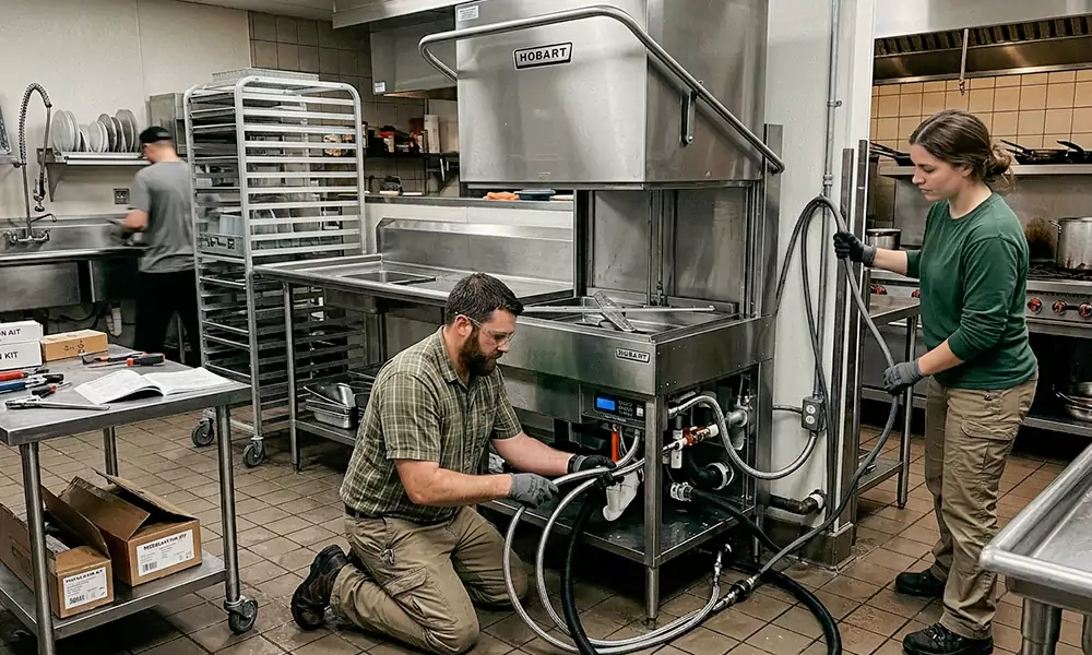 Commercial Dishwasher Installation in Athol, MA