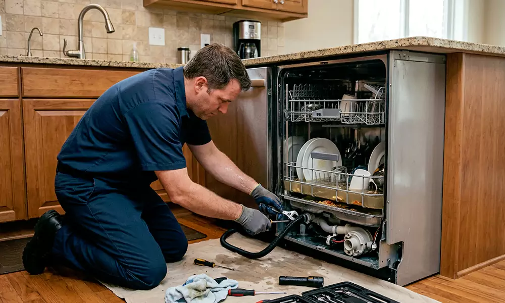 Dishwasher Not Draining Repair in Athol, MA