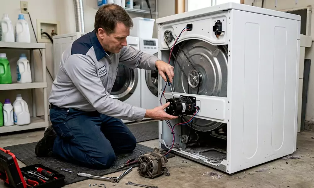 Dryer Motor Replacement in Athol, MA