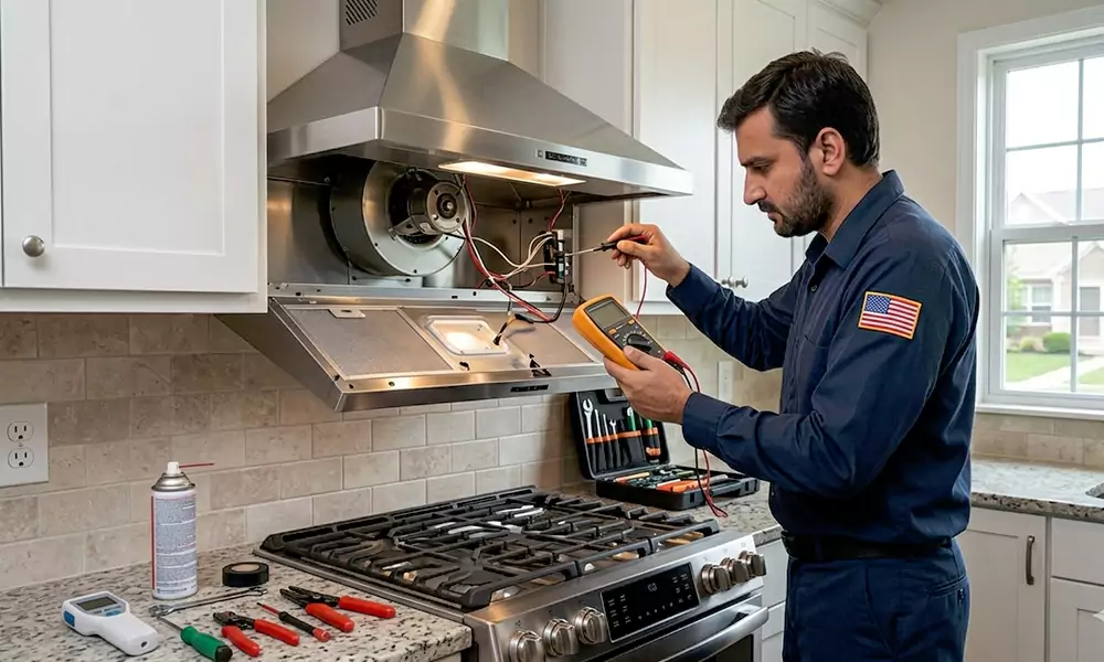 Range Hood Repair in Athol, MA