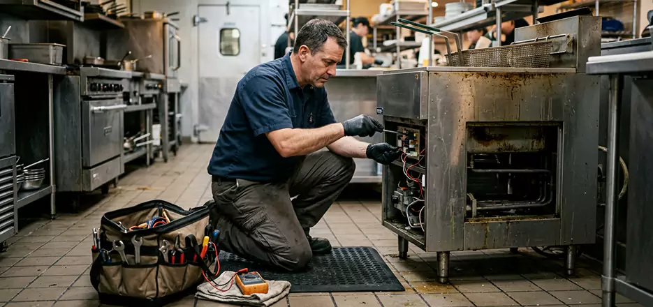 Industrial Fryer Thermostat Repair in Athol