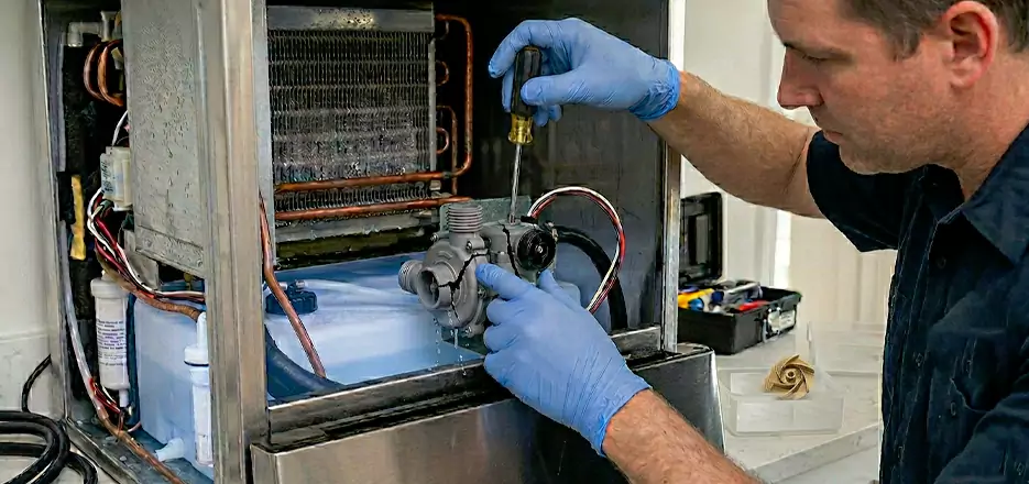 Commercial Ice Maker Water Pump Repair in Athol