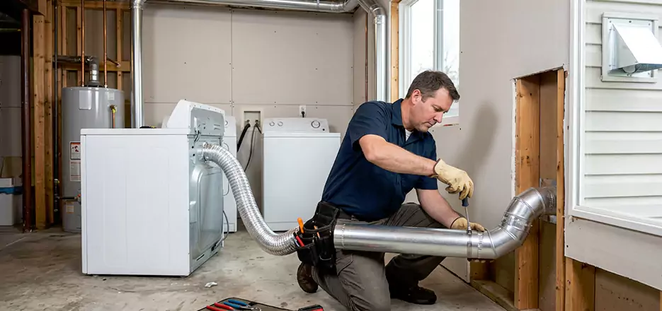 Recessed Dryer Vent Installation Athol