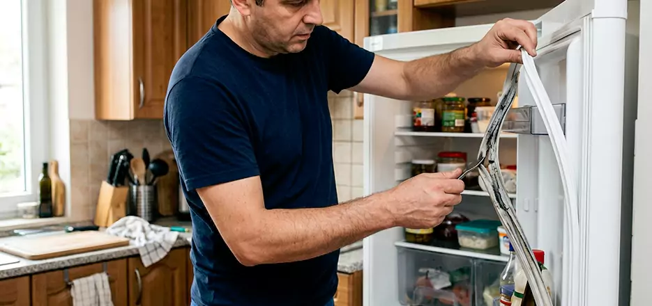 Replace Worn Refrigerator Seal in Athol